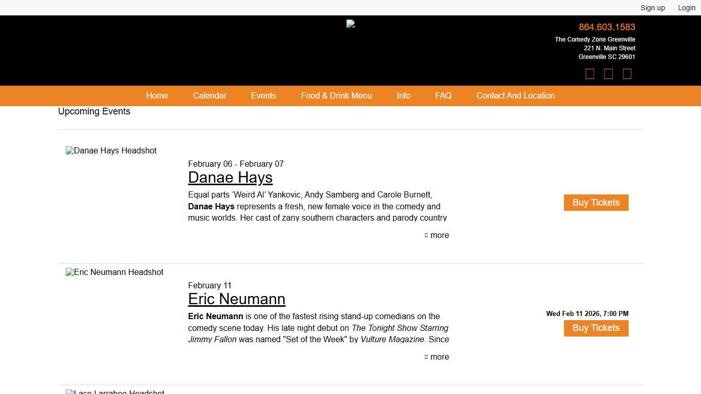 The Comedy Zone Greenville