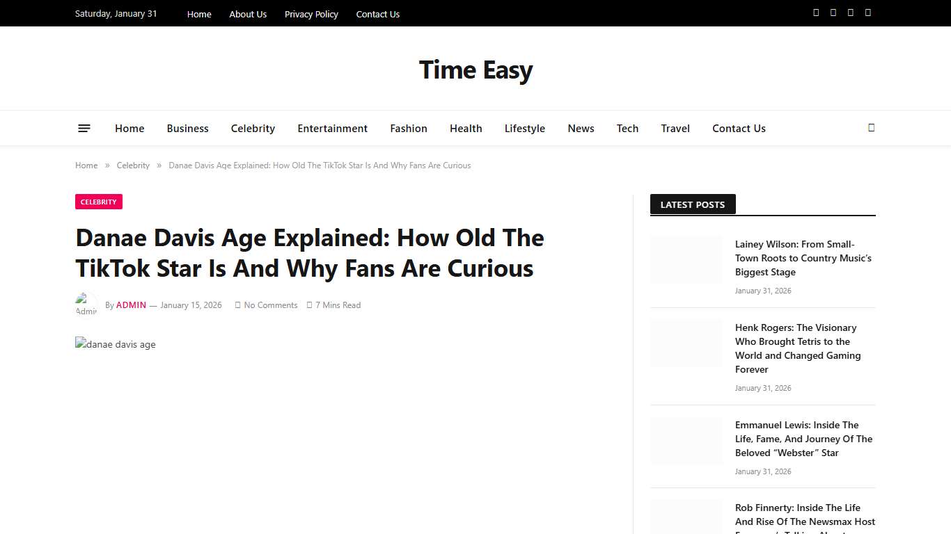 Danae Davis Age Explained: How Old The TikTok Star Is And Why Fans Are Curious